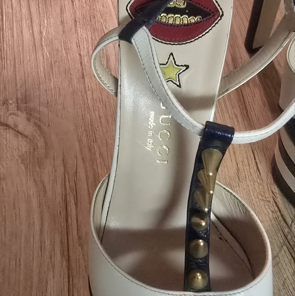 Gucci red carpet edition platform heels size 36.5 used once only - Picture 5 of 15